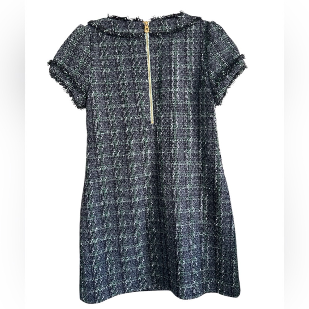Sail to Sable Plaid Tweed Dress - Picture 8 of 8